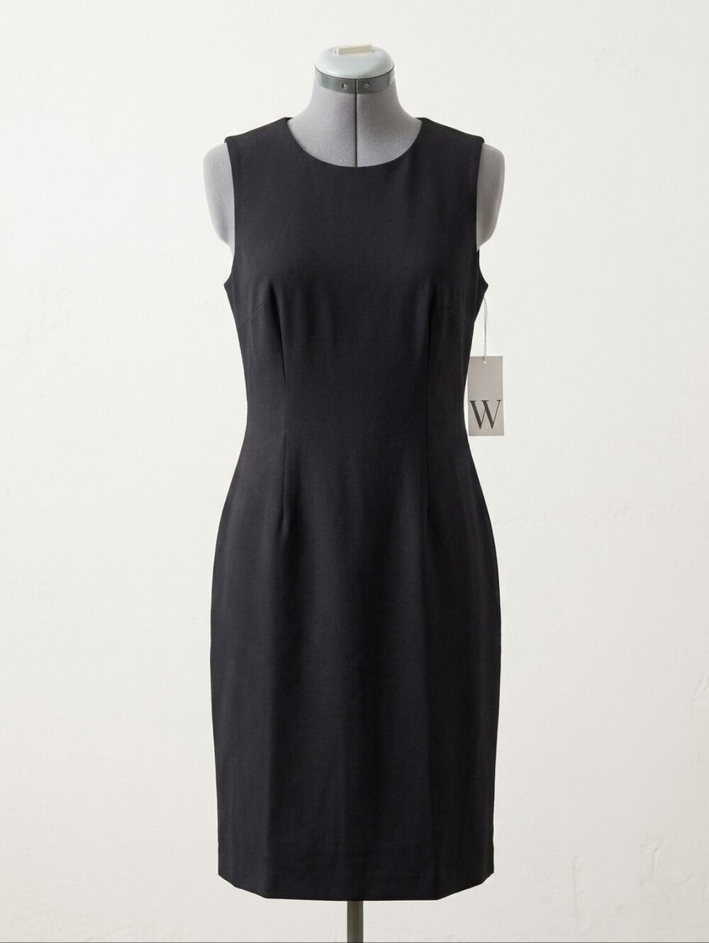 Worthington Black Sleeveless Sheath Dress NWT 2P Workwear